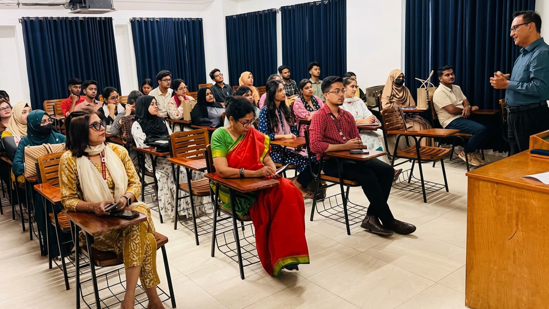 EWU Welcomes International Faculty from India & Sri Lanka