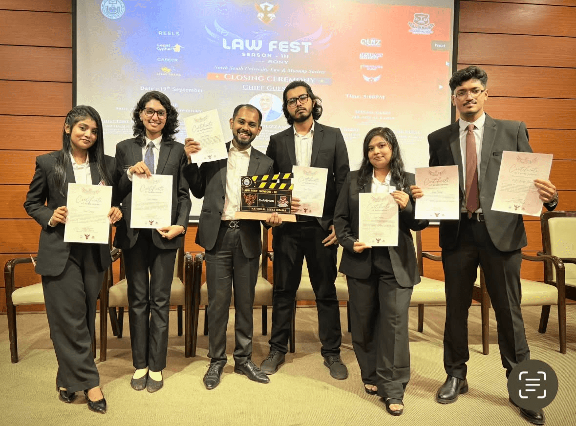 EWU Law Wins Bangladesh's First National Legal Drama Competition